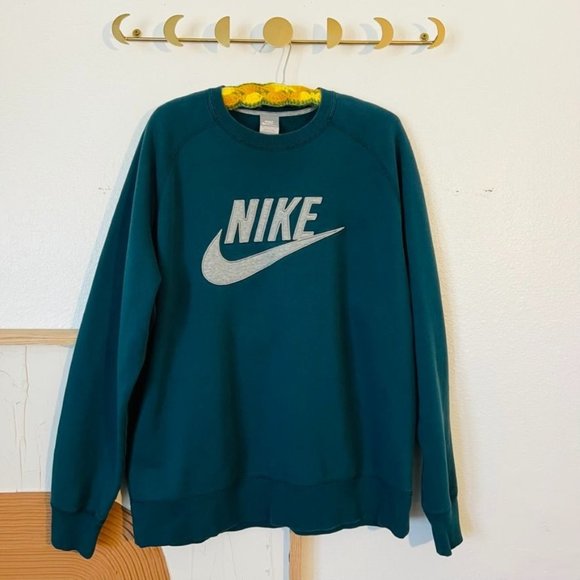 Nike Tops - Nike Teal Green Oversized Soft & Cozy Crewneck Sweatshirt